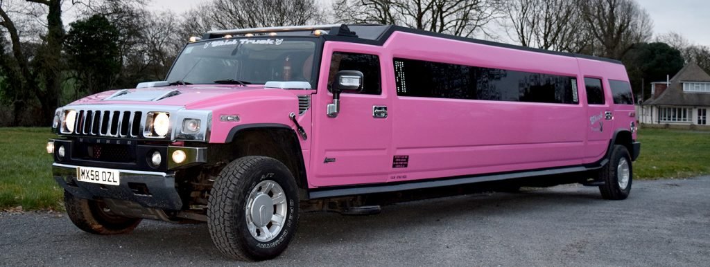 pink hummer limo hire Birmingham