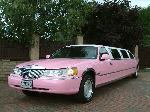 pink limo hire Birmingham