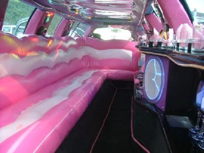 pink limo hire Birmingham